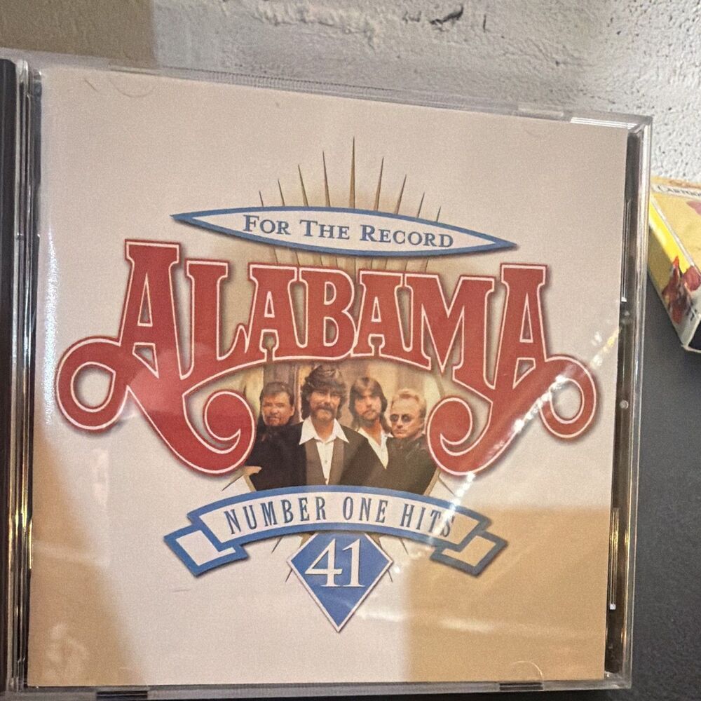 Alabama For the Record: 41 Number One Hits CD Country Compilation 1998 BMG